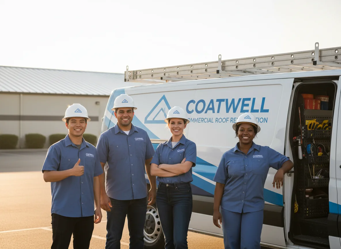 Commercial roof coating company in Castlewood, SD